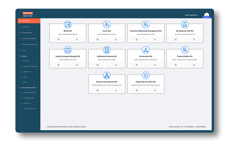 MVNO.SERVICES BSS OSS MVNO Platform